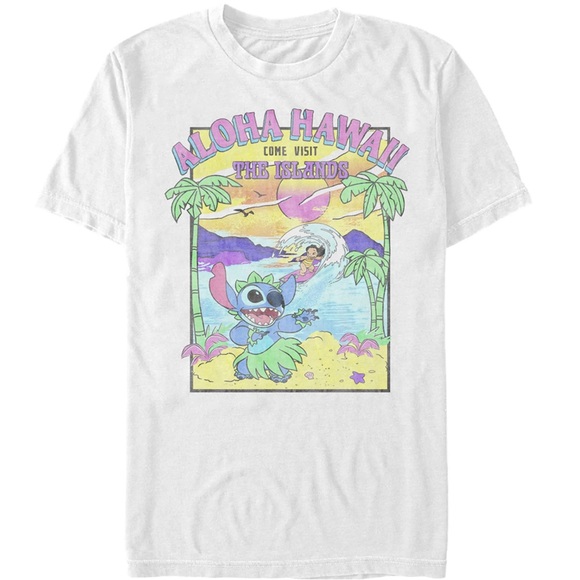 Disney Aloha Hawaii Graphic T-Shirt - Picture 4 of 15